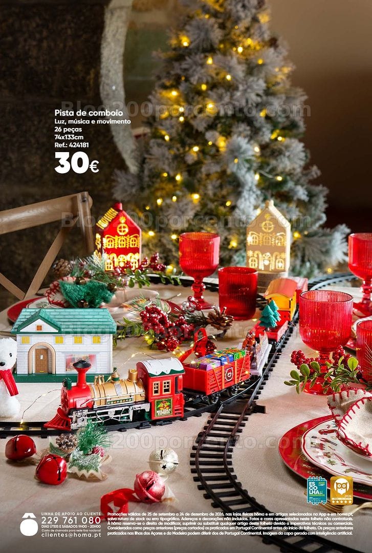 Antevisão Folheto HÔMA Natal 2026 Promoções de 25 setembro a 24 dezembro - Edição Digital